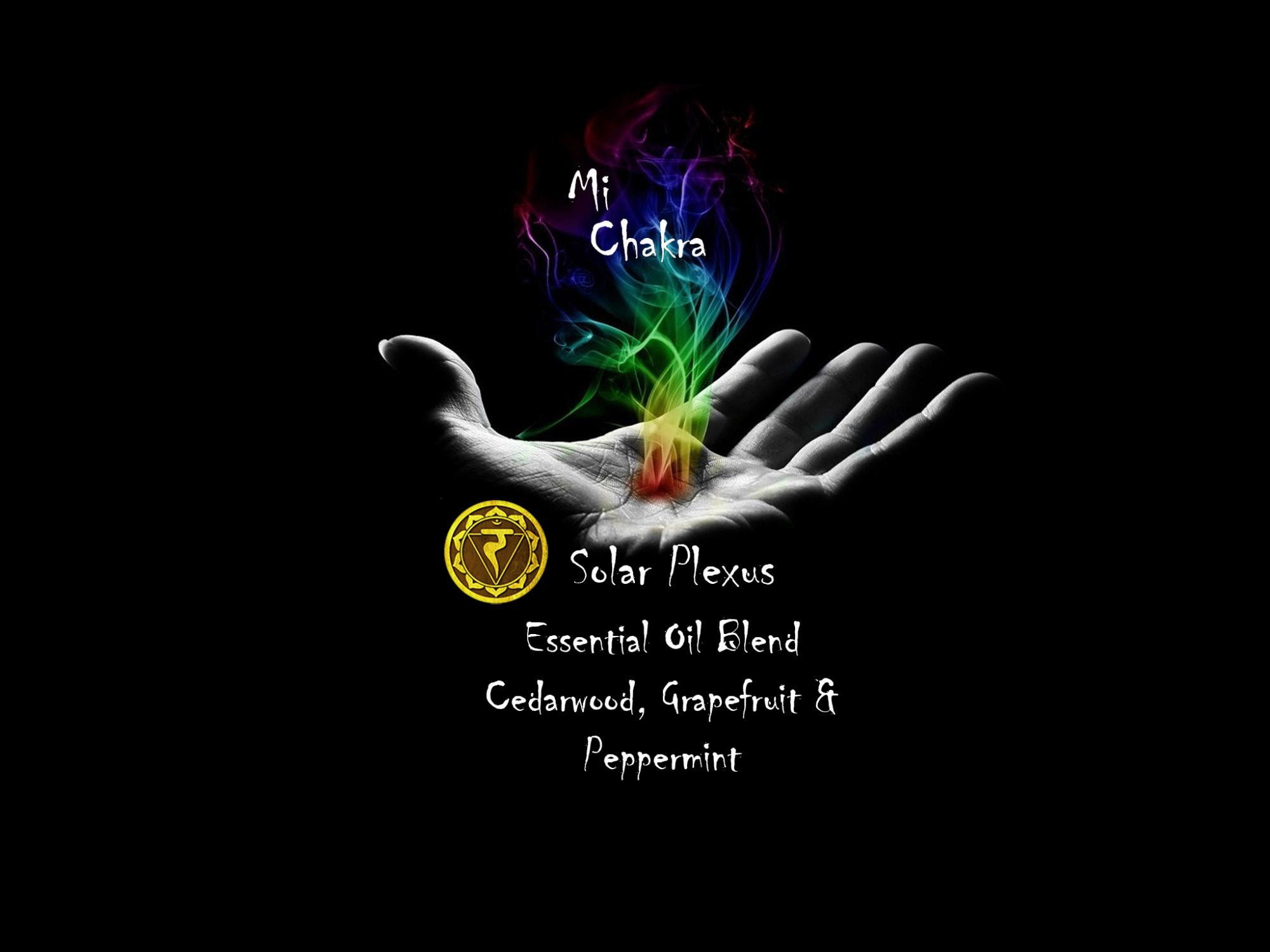 3. Solar Plexus Chakra Diffuser Bracelet Black Lava