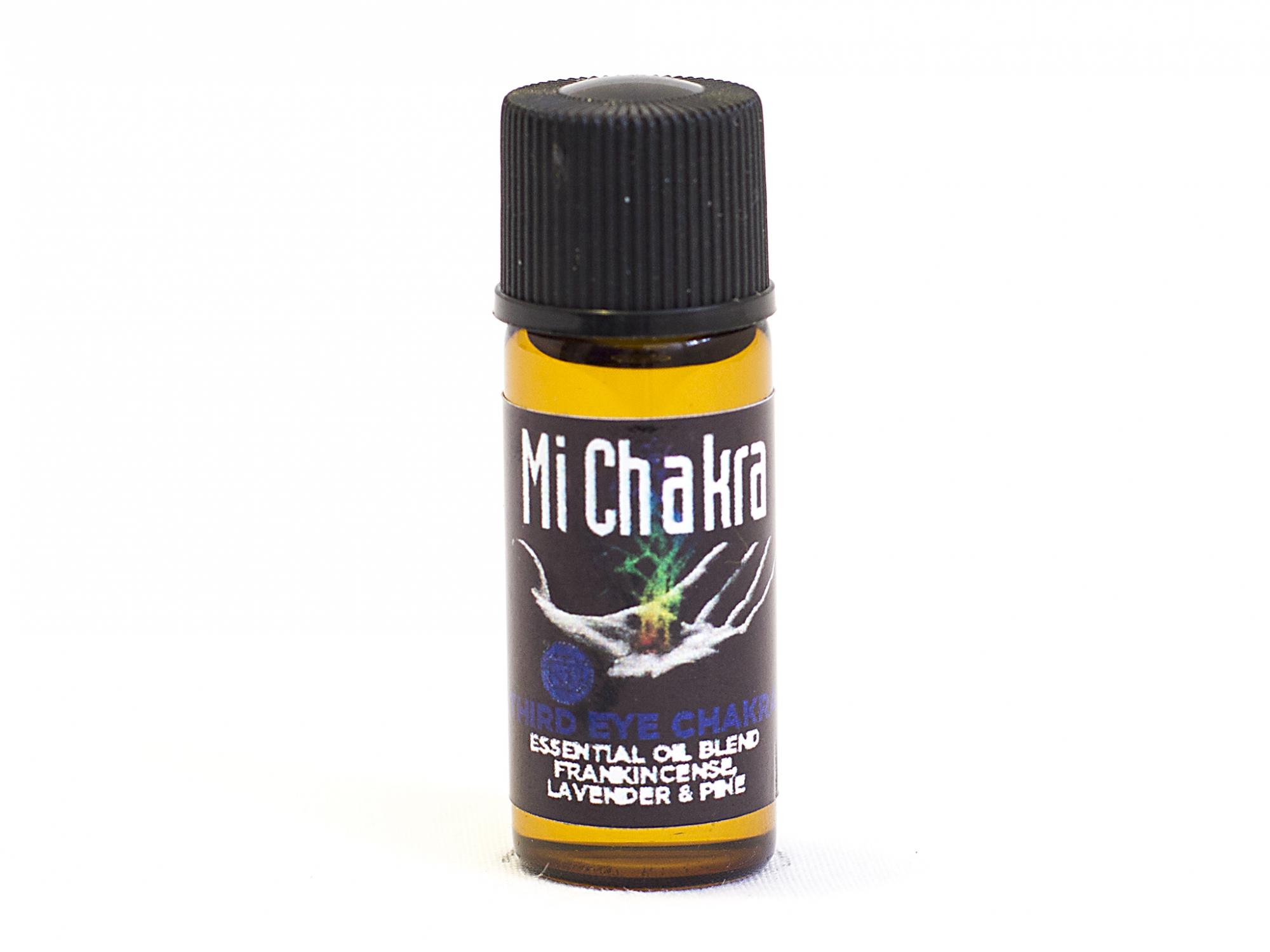 6. 3rd Eye Chakra Diffuser Bracelet Black Lava