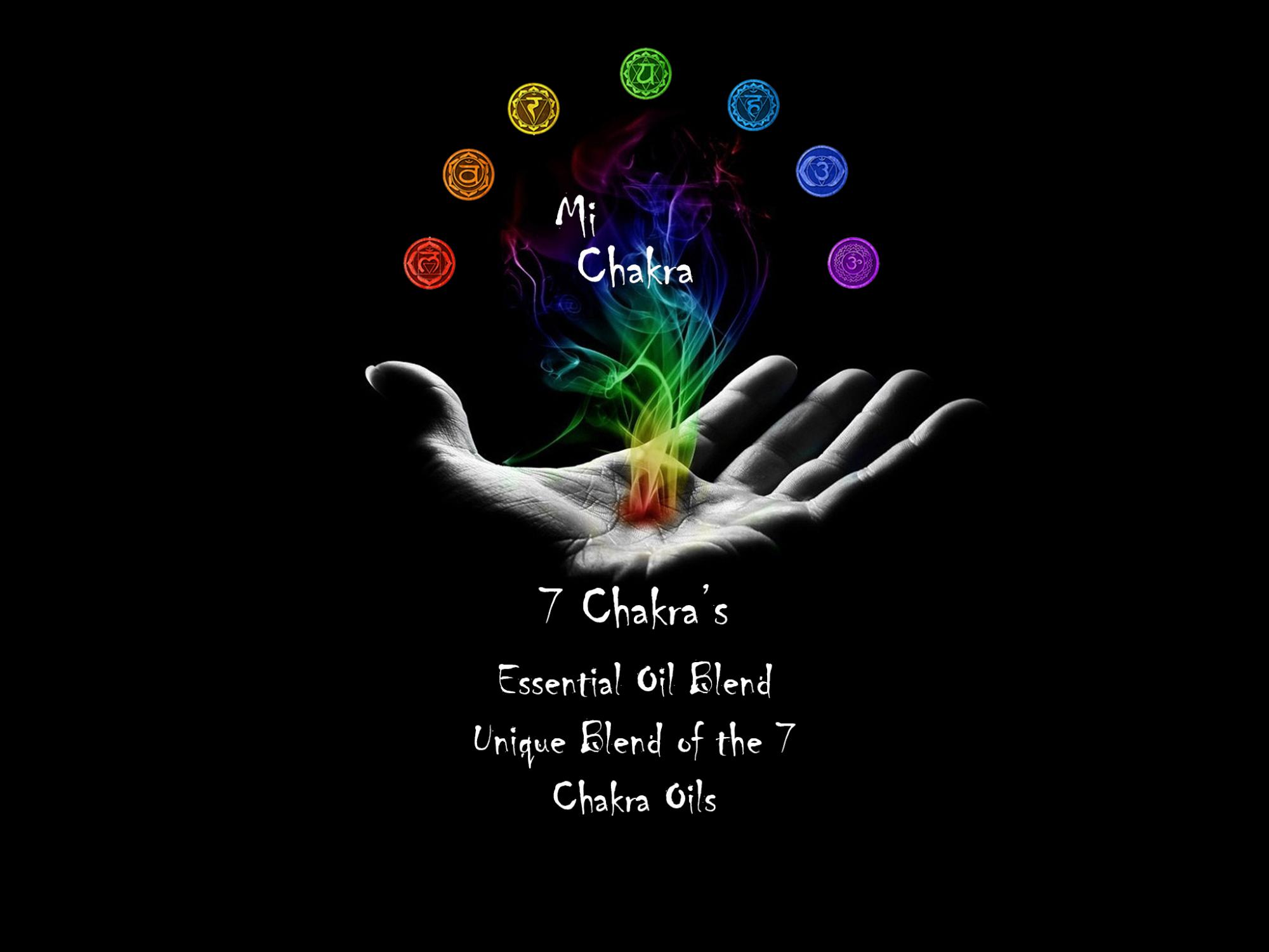 7 Chakra Diffuser Bracelet Black Lava